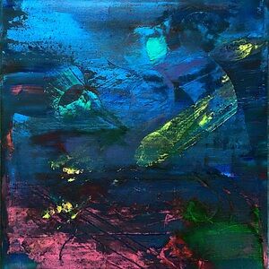 Abstract Painting “Beyond” By Jay Padron